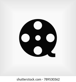 Video vector icon, Vector EPS 10 illustration style
