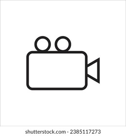video vector icon new line