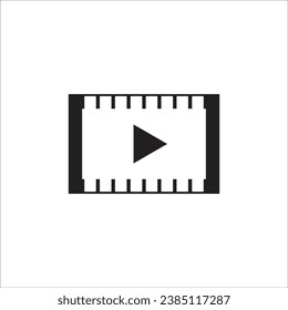 video vector icon new line