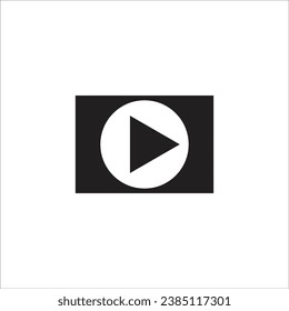 video vector icon new line