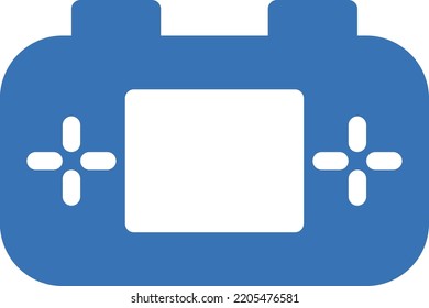 ilustración de vídeo Vector en un fondo transparente. Símbolos de calidad superior. Iconos vectoriales de glifos para diseño de conceptos y gráficos. 
