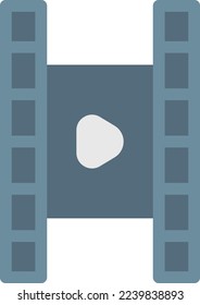 ilustración de vídeo Vector en un fondo transparente. Símbolos de calidad superior. Iconos vectoriales de color de línea para el concepto y el diseño gráfico.
