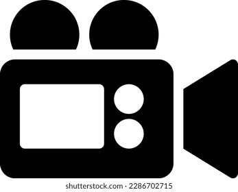 video  Vector illustration on a transparent background. Premium quality symmbols. Glyphs vector icons for concept and graphic design.