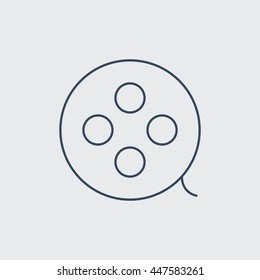 Video Vector Line Icon. Eps.-10.