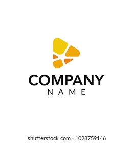 video vector logo icon illustration
