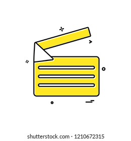 video video-player icon vector design