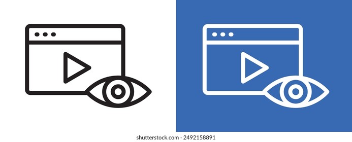 Video Visualiza el logotipo y define el contorno del Vector