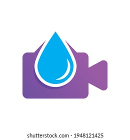 Video Water Logo Design Element