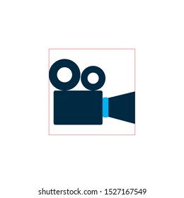 Videocamera design, Media film technology equipment movie digital camcorder and cinema theme Vector illustration