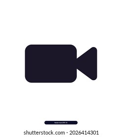 videocamera icon. Devices and Electronics related icons. Computers and mobile phones vector icons. 