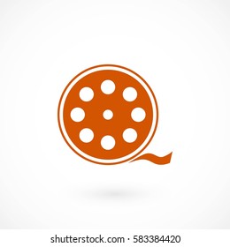 Videocamera Single icon, flat design best vector icon