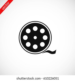 Videocamera Single icon, flat design best vector icon