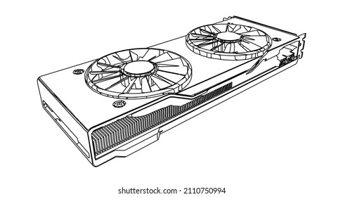 1,579 Gpu outline Images, Stock Photos & Vectors | Shutterstock