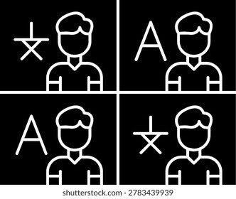 Videoconference Art vector Icon Design Illustration