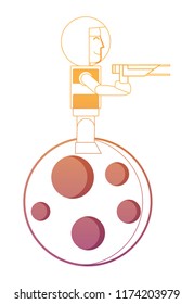 videogame astronaut character