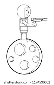videogame astronaut character