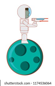 videogame astronaut character