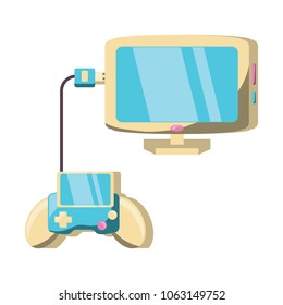 videogame and computer