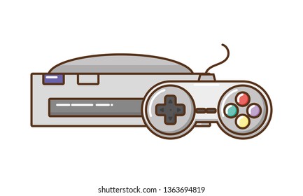 videogame console isolated icon