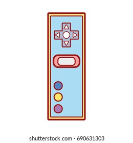 videogame controller with buttons to play in the console