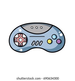 videogame controller with buttons to play in the console