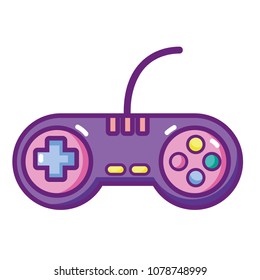 videogame controller with play buttons technology