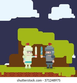 Videogame icon design 