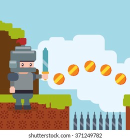Videogame icon design 