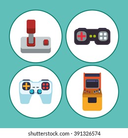 Videogame icon design 