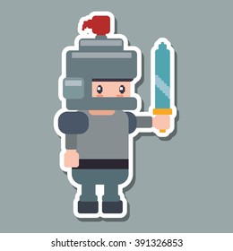 Videogame icon design 