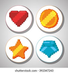 Videogame icon design 