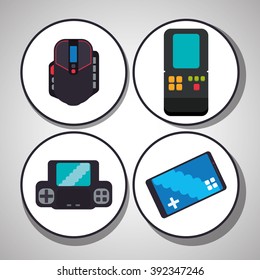 Videogame icon design 