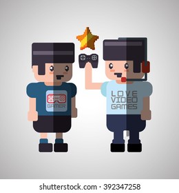 Videogame icon design 