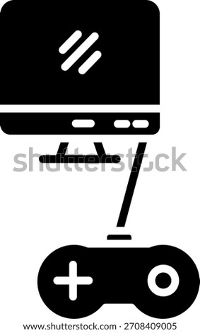 Videogame Line vector Icon Design