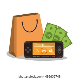 Videogame payment and shopping design
