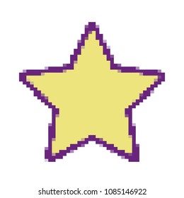 videogame pixel star technology life