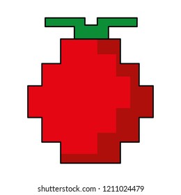 Videogame pixelated item