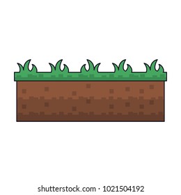 Videogame terrain ground
