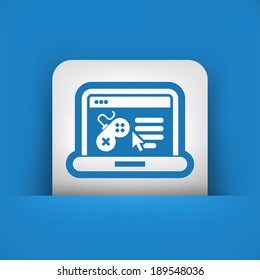 Videogame website icon
