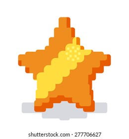 Videogames design over white background, vector illustration.