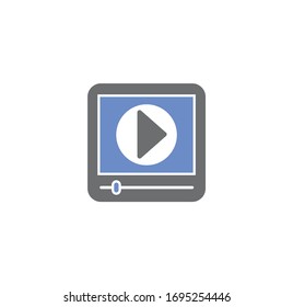 Icono relacionado con la fotografía en segundo plano para diseño gráfico y web. Símbolo de concepto de ilustración creativa para aplicación web o móvil.