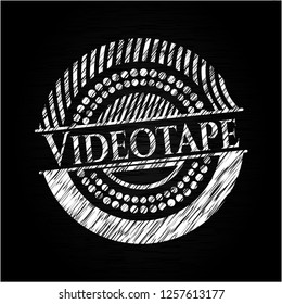 Videotape chalk emblem