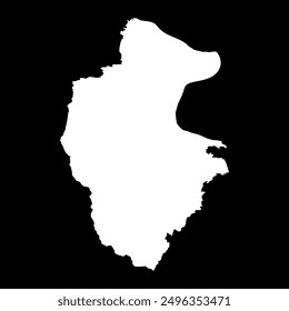 Vidin Province map, province of Bulgaria. Vector illustration.