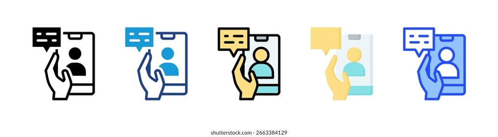 Vidio Call Icon Element For Design