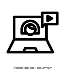 icono de llamada vidio o logotipo símbolo de signo aislado ilustración vectorial de alta calidad estilo negro iconos vectoriales
