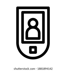 vidio call icon or logo isolated sign symbol vector illustration - high quality black style vector icons
