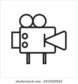 vidio vector icon line new