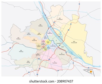 vienna city map