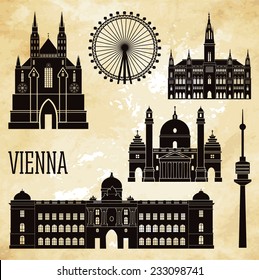 Vienna. Vector illustration