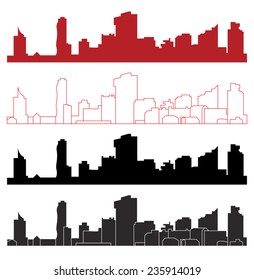 Vienna, Wien skyline